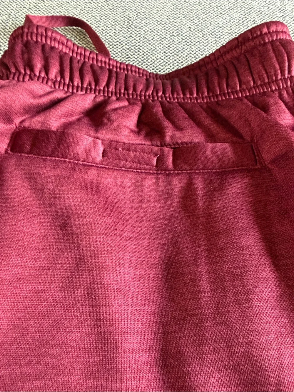 Reebok Men's Maroon Insight Joggers with Drawstring Waist Men sz XL